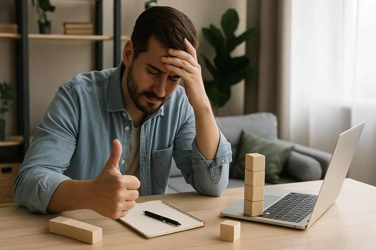 Come ritrovare la carica dopo un fallimento? Strategie semplici che ricostruiscono la fiducia