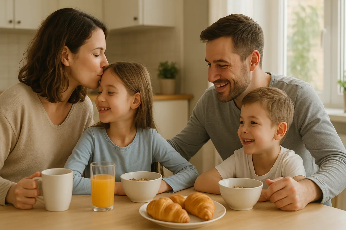 Qual è il miglior modo per dire buongiorno in famiglia? Piccoli gesti che migliorano l’atmosfera di casa