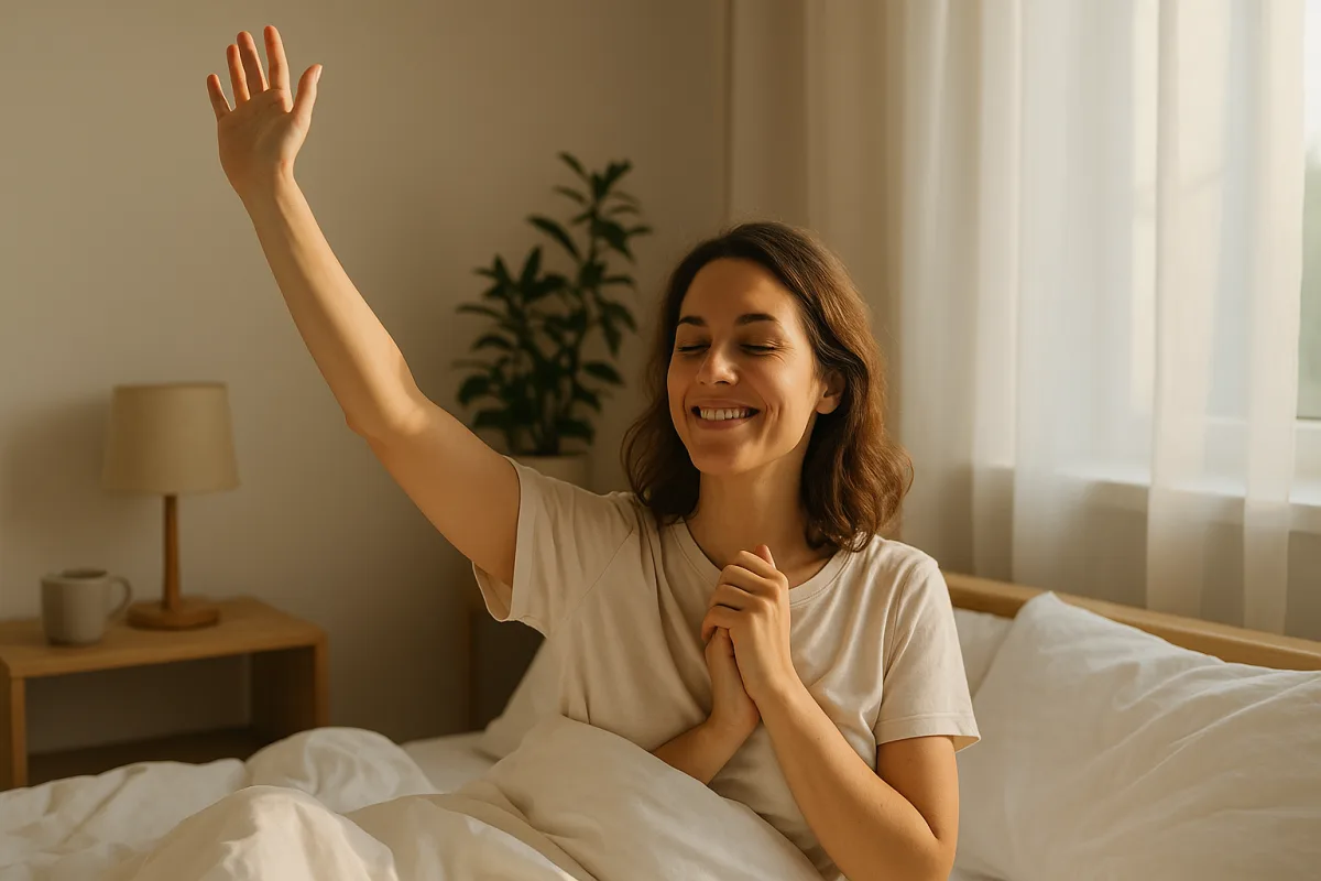 Buongiorno e gratitudine: come collegare i saluti mattutini a pensieri positivi che restano tutto il giorno