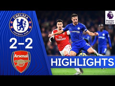 Chelsea 2-2 Arsenal | Premier League Highlights