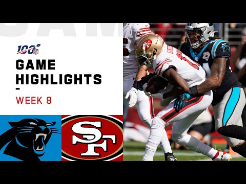 Panthers vs. 49ers Week 8 Highlights | NFL 2019
