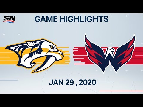 NHL Highlights | Predators vs. Capitals – Jan. 29, 2020