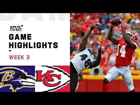 Ravens vs. Chiefs Week 3 Highlights | NFL 2019