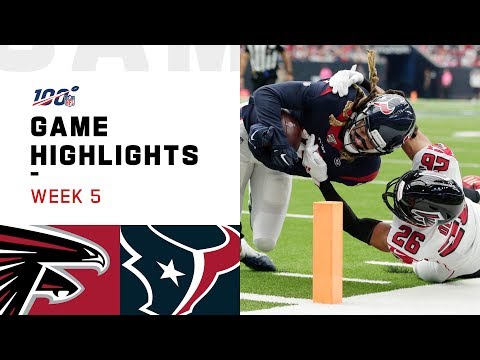 Falcons vs. Texans Week 5 Highlights | NFL 2019