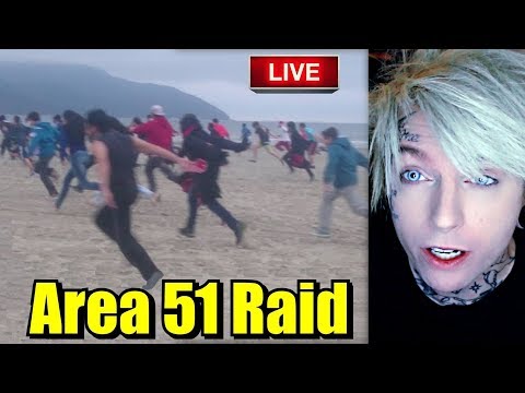 Reacting to Storm Area 51 Live Stream ? Raid Reaction September 20