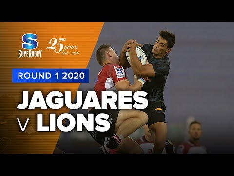 Super Rugby 2020 | Jaguares v Lions – Rd 1 Highlights