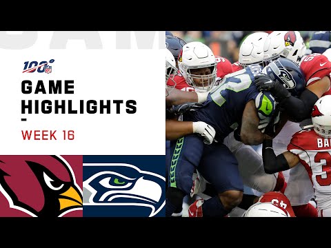 Cardinals vs. Seahawks Week 16 Highlights | NFL 2019