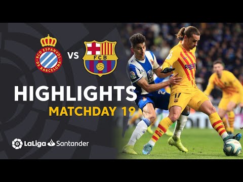 Highlights RCD Espanyol vs FC Barcelona (2-2)