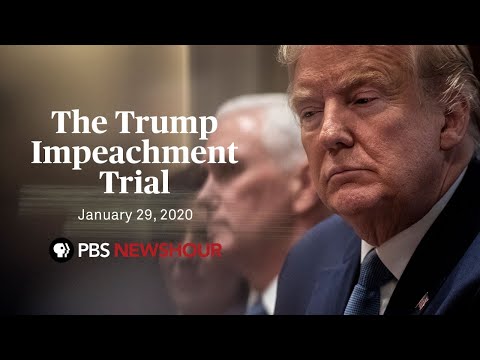 WATCH LIVE: The Senate impeachment trial of Donald Trump | January 29