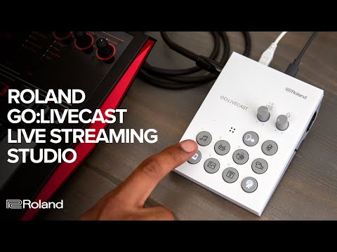 Roland GO:LIVECAST Live Streaming Studio for Smartphones