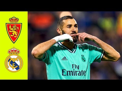 Zaragoza vs Real Madrid 0-4 Highlights All Goals (Resumen)
