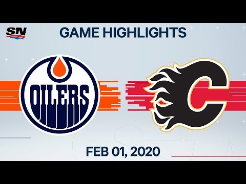 NHL Highlights | Edmonton Oilers vs. Calgary Flames – Feb. 1, 2020