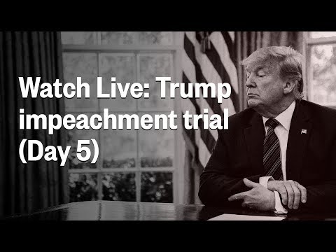 Senate Impeachment Trial Of President Trump | Day 5 | NBC News (Live Stream Recording)
