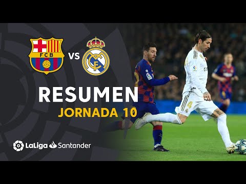 Resumen de FC Barcelona vs Real Madrid (0-0)