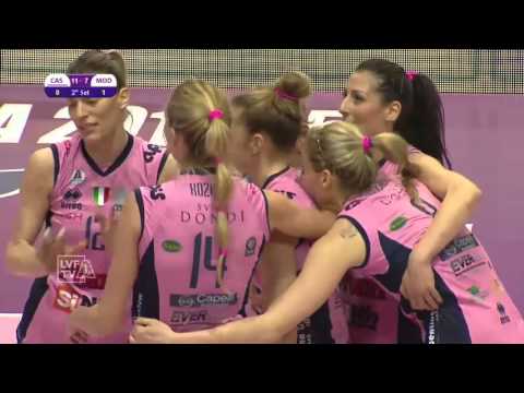 Casalmaggiore – Modena 3-1 – Highlights – 21^ Giornata – MGS Volley Cup 2015/16