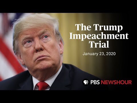 WATCH: Senate impeachment trial of Donald Trump | January 23