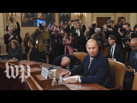 Watch: Day 4 of public Trump impeachment hearings (FULL LIVE STREAM)