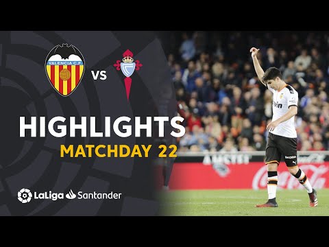 Highlights Valencia CF vs RC Celta (1-0)