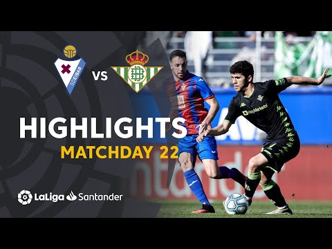 Highlights SD Eibar vs Real Betis (1-1)