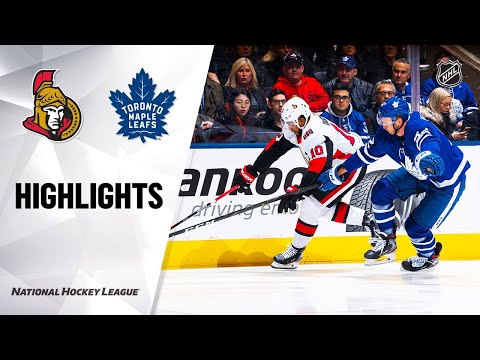 NHL Highlights | Senators @ Maple Leafs 2/1/20