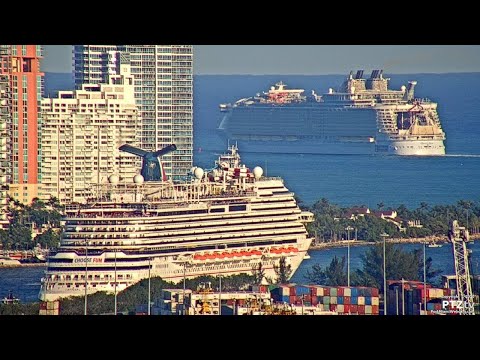 Port Miami Webcam — Live Streaming from PTZtv