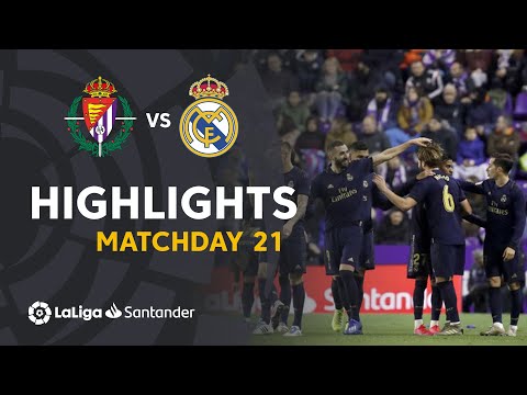 Highlights Real Valladolid vs Real Madrid (0-1)