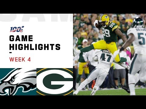 Eagles vs. Packers Week 4 Highlights | NFL 2019
