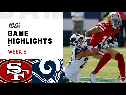49ers vs. Rams Week 6 Highlights | NFL 2019