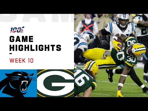 Panthers vs. Packers Week 10 Highlights | NFL 2019