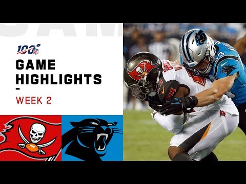 Buccaneers vs. Panthers Week 2 Highlights | NFL 2019