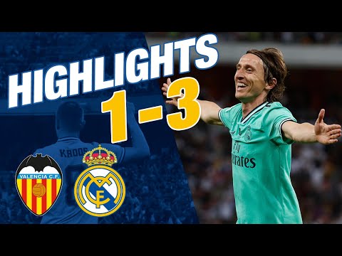 GOALS AND HIGHLIGHTS | Valencia 1-3 Real Madrid | Spanish Super Cup
