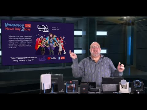 Live Streaming to Twitch Videoguys News Day 2sDay Live Webinar