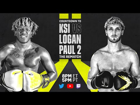 Countdown to KSI vs. Logan Paul 2