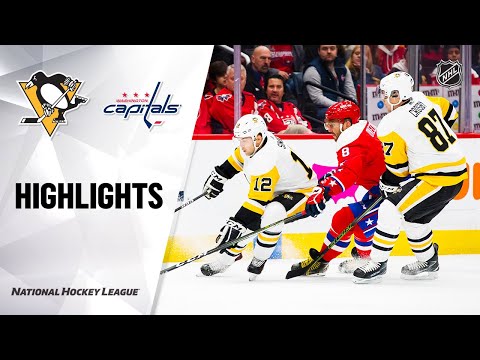NHL Highlights | Penguins @ Capitals 2/2/20