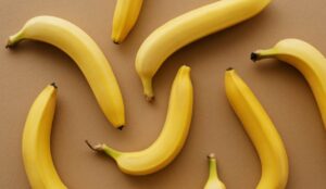 banana fondo della banana stomaco tre banane