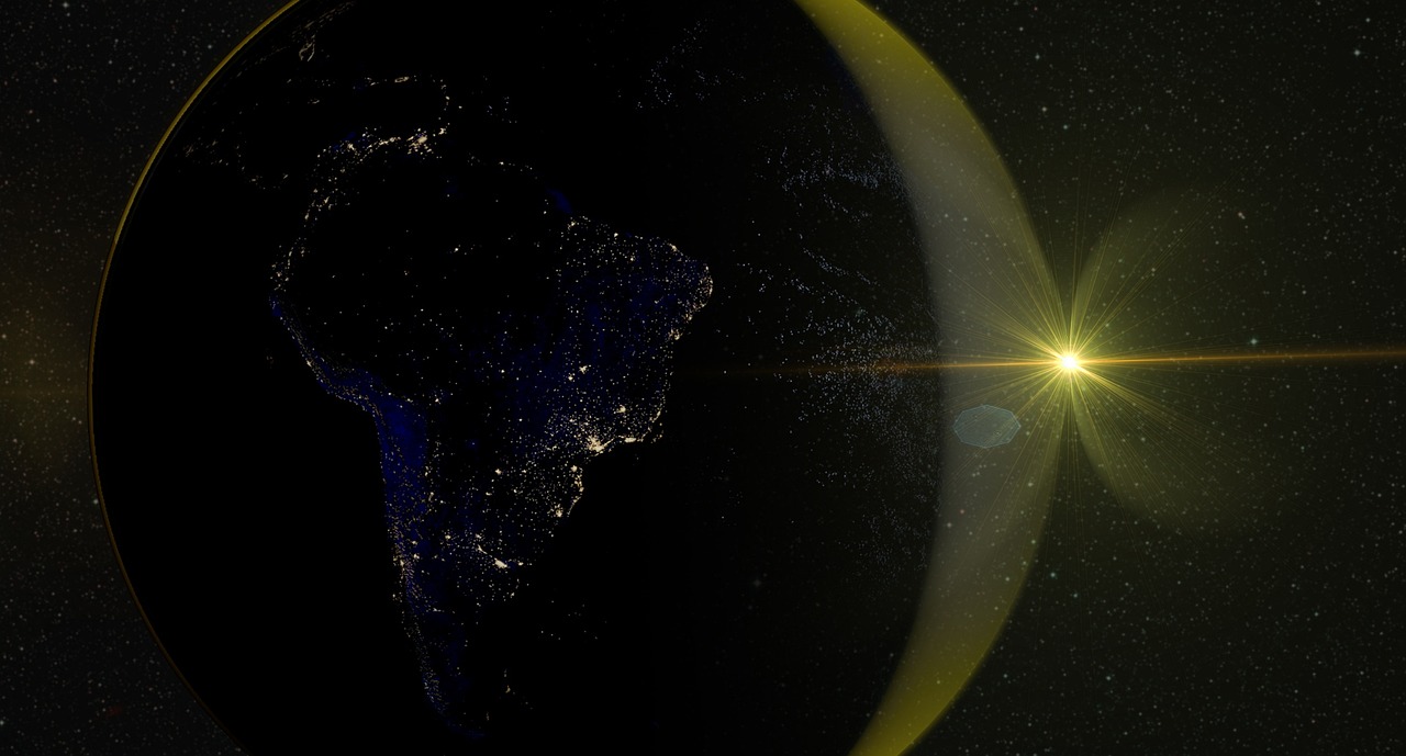 Immagine di un cielo stellato con il messaggio 'Buonanotte mondo' per il 1 gennaio 2026.